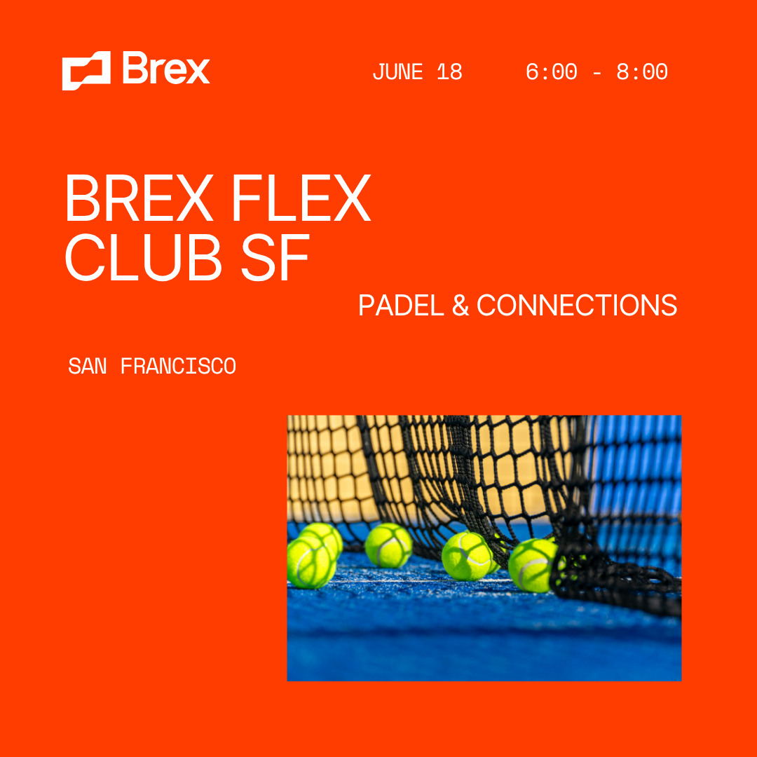 Cover art for #Brex Flex Club SF - Padel & Connections 🎾 — San Francisco, California