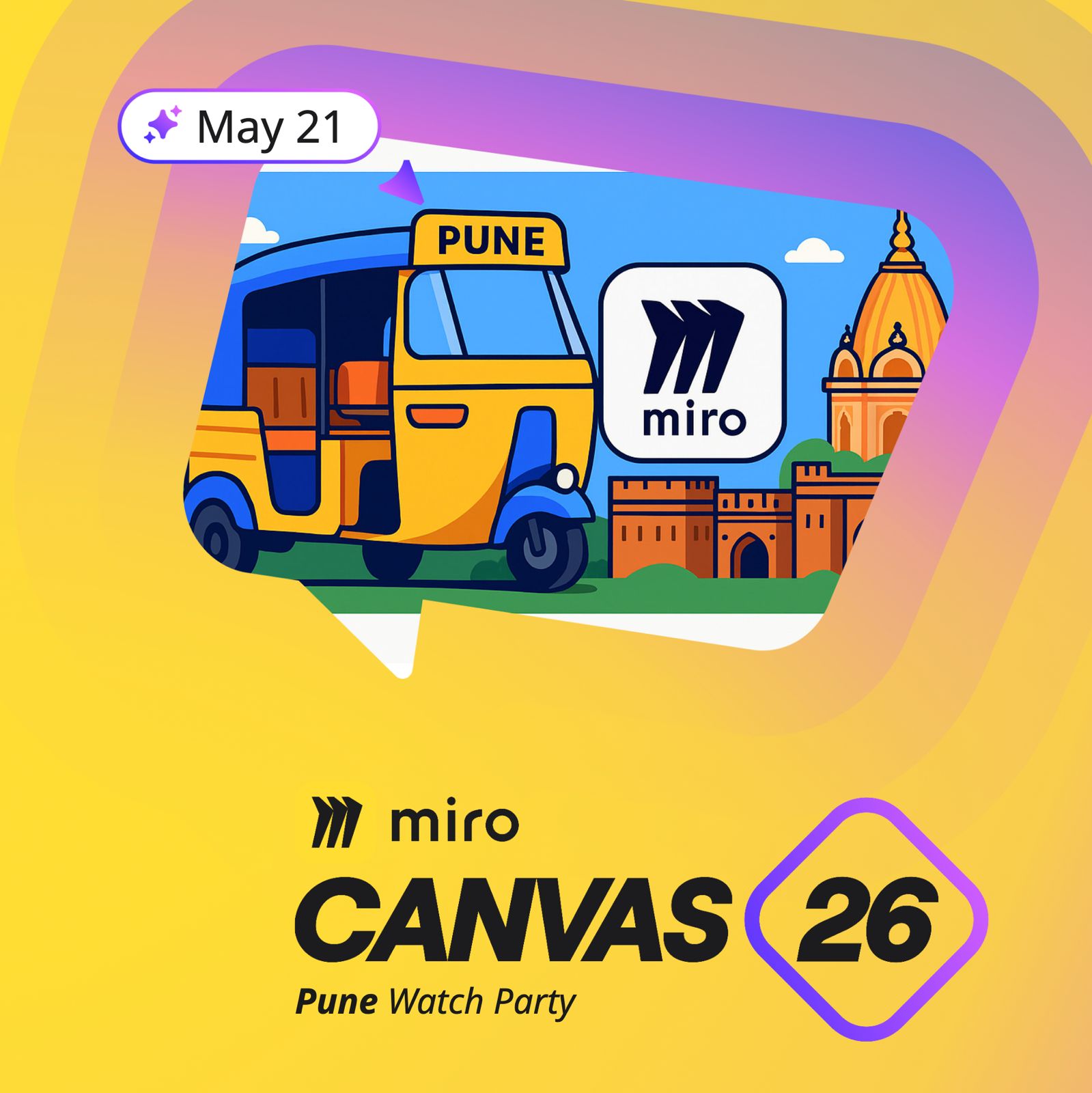 Official Canvas 26 Watch Party Pune India 🇮🇳