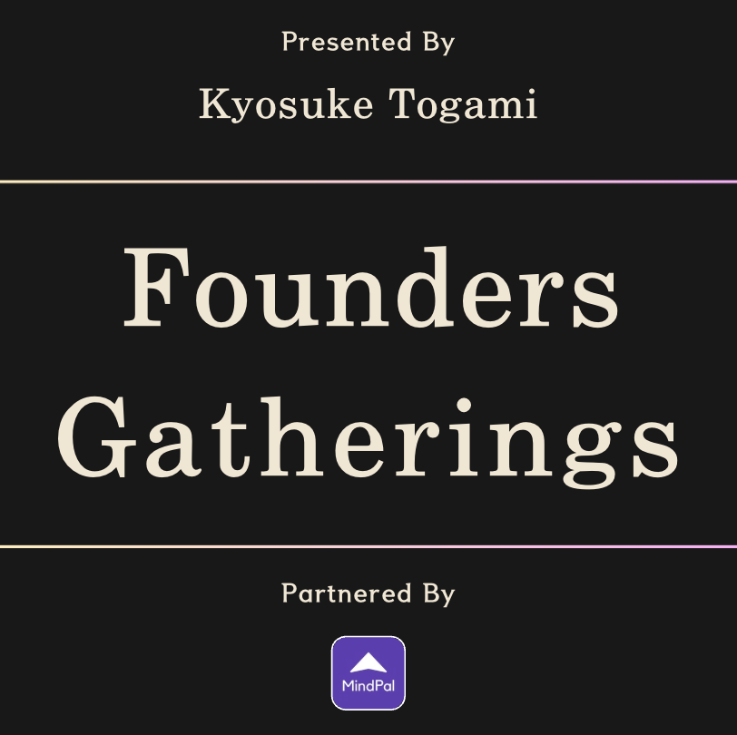 Cover art for #Founders Gatherings — San Francisco, CA