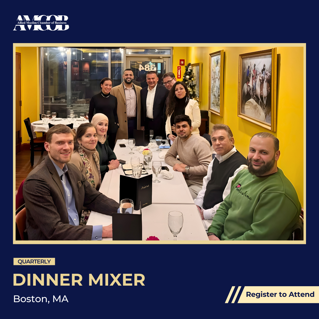 Boston, MA: Quarterly Dinner Mixer