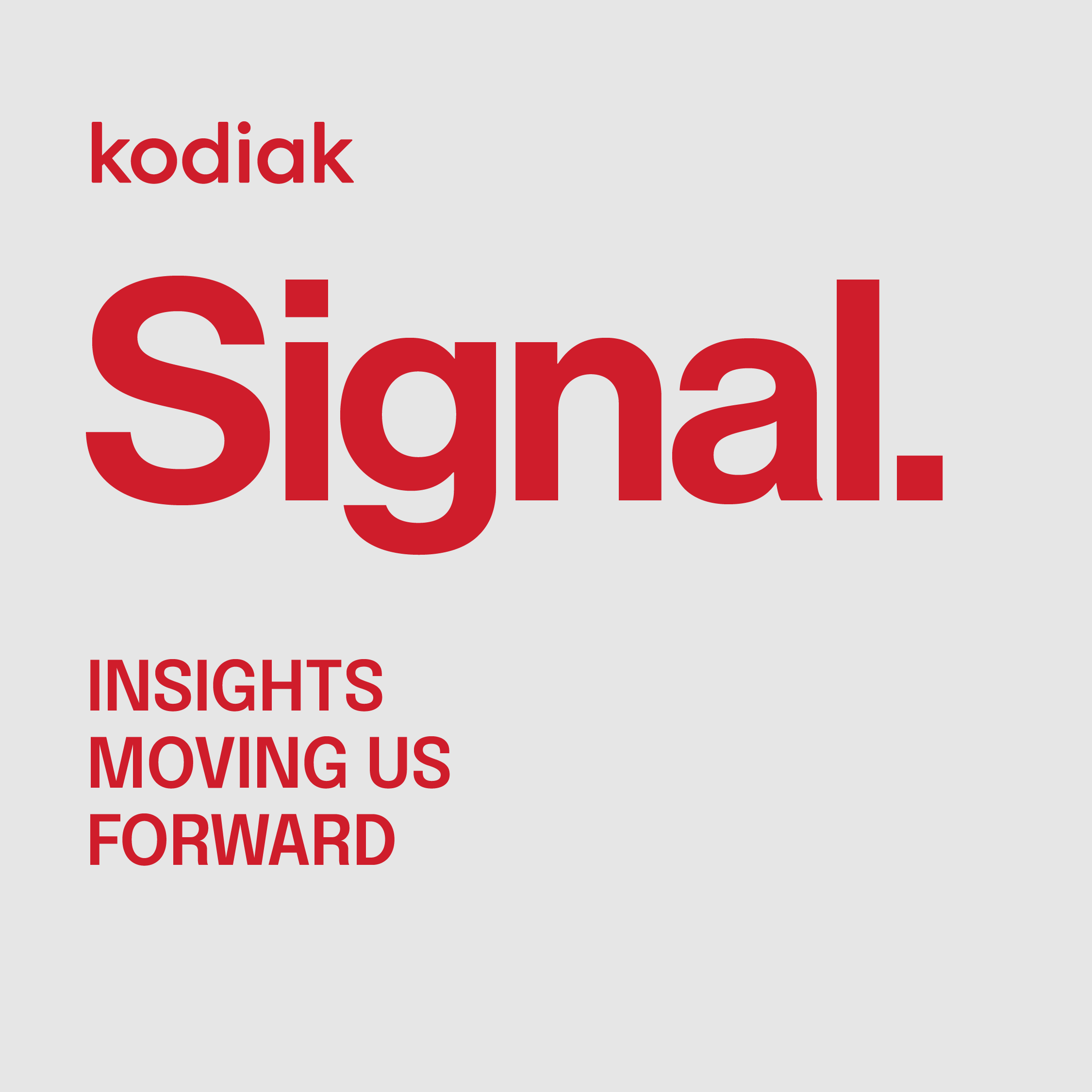 Signal. Des idées qui nous font avancer.