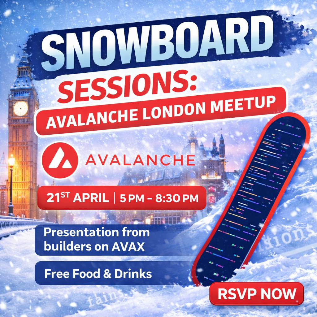 Snowboard Sessions: Avalanche London Meetup 🔺🏂