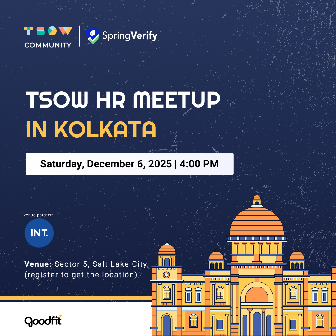 TSOW HR Meetup in Kolkata