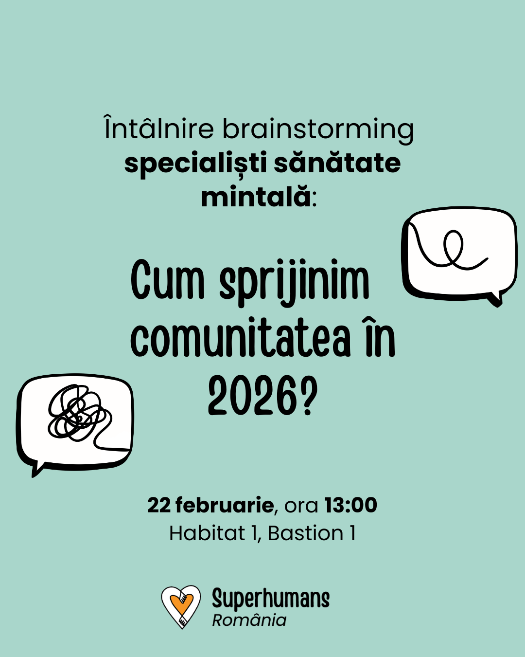 🧠 Brainstorming: specialiști sănătate mintală