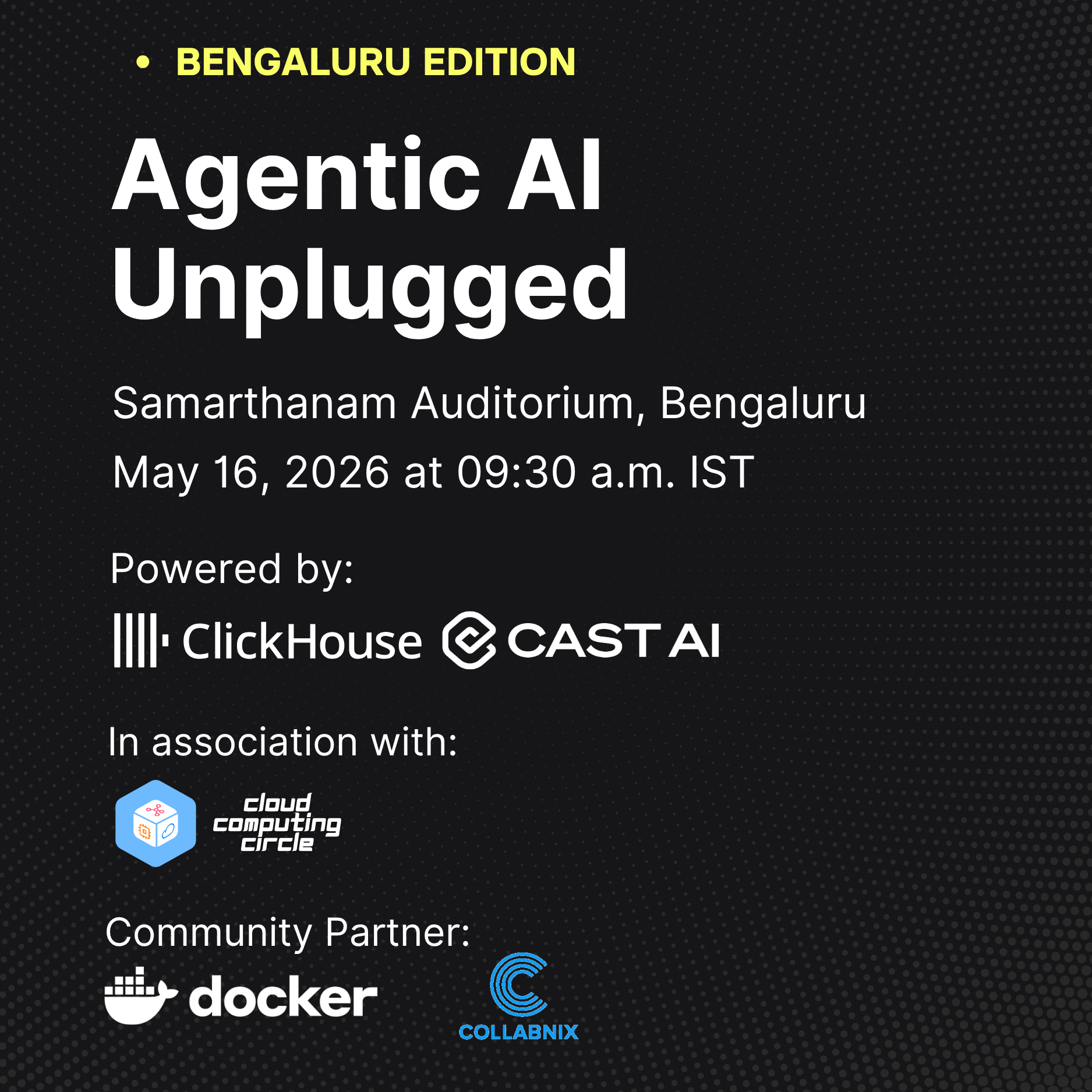 Agentic AI Unplugged: Bengaluru Edition