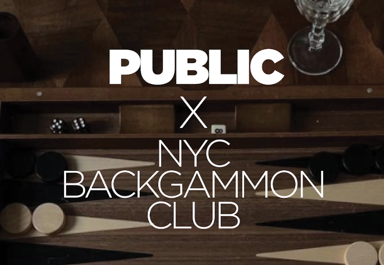 Doce Mezcal Backgammon Night at PUBLIC Hotel