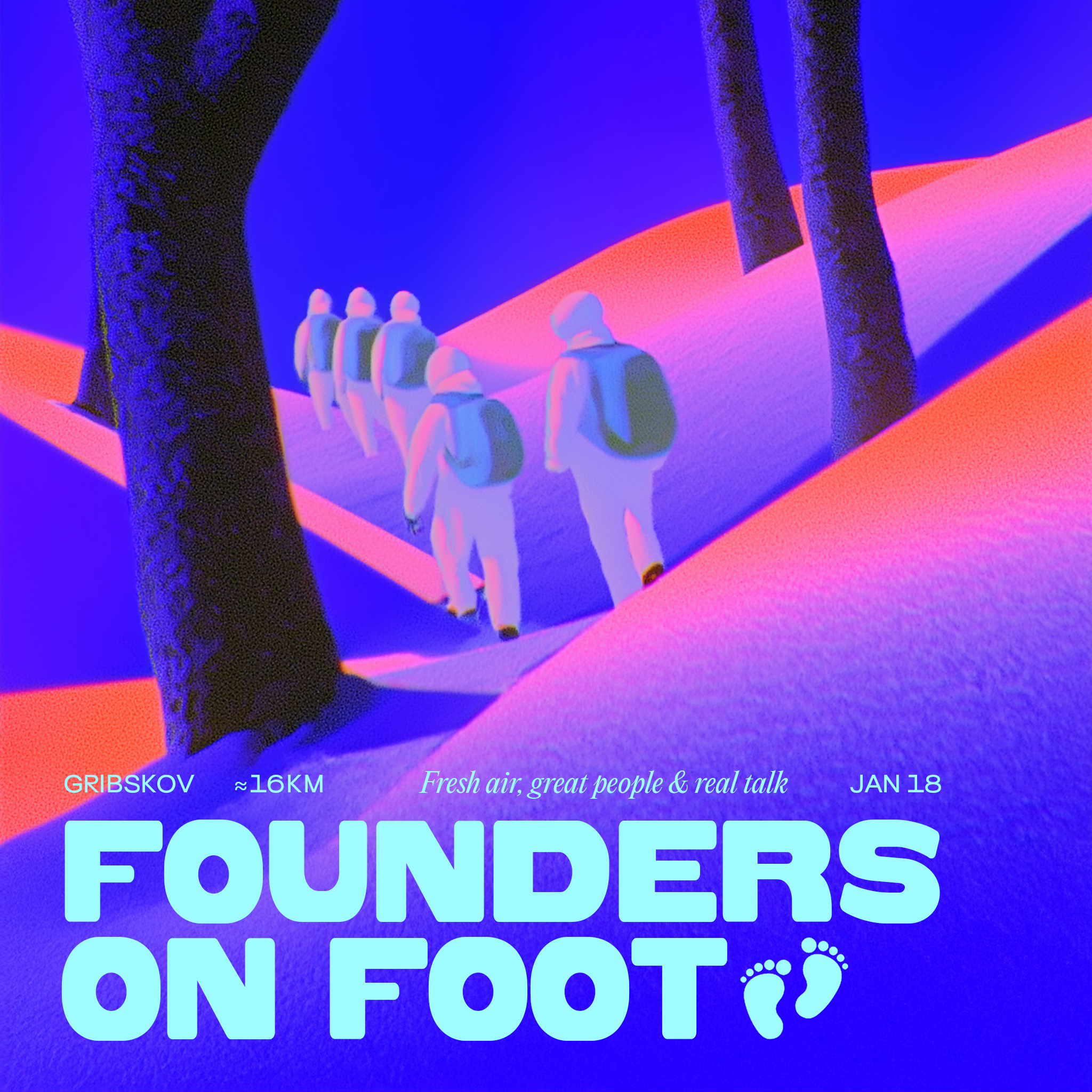 Founders On Foot #3: Gribskov, January 18th 2026