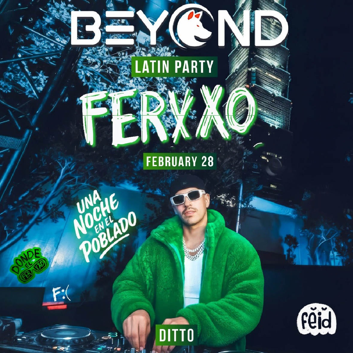 BEYOND Latin Party - Feb 28th at Ditto Taipei