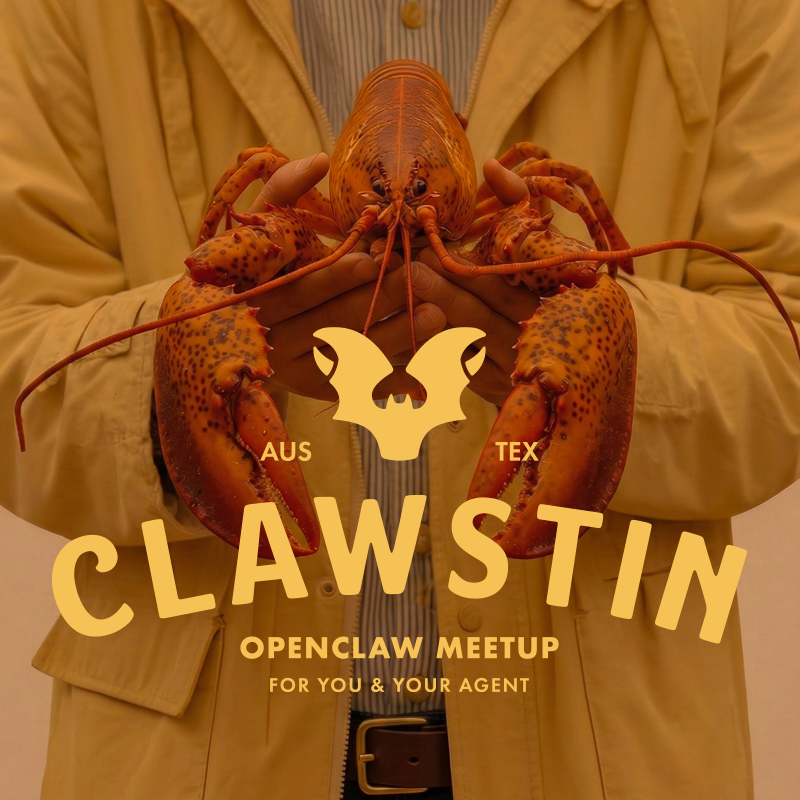 Clawstin - April Meetup