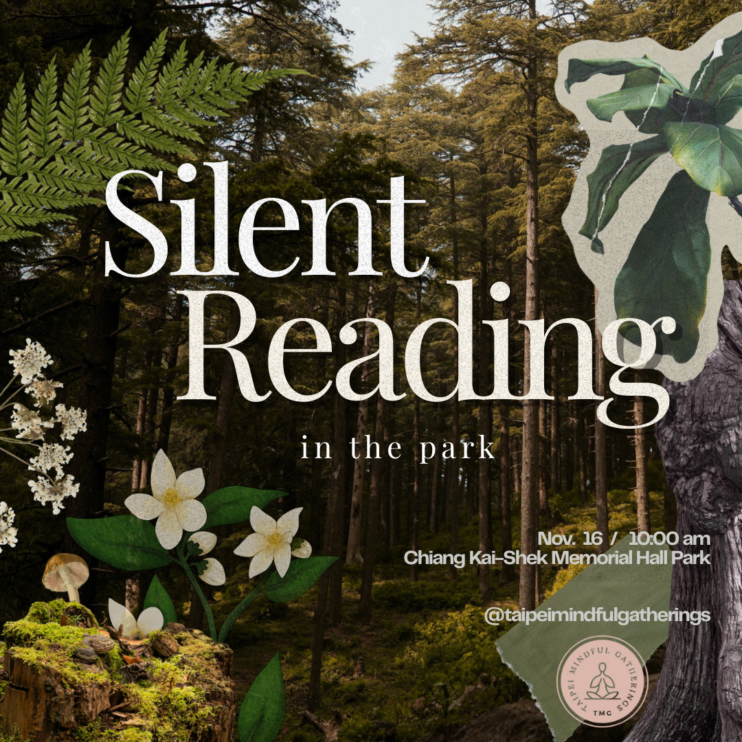 🌿 Silent Reading in the Park