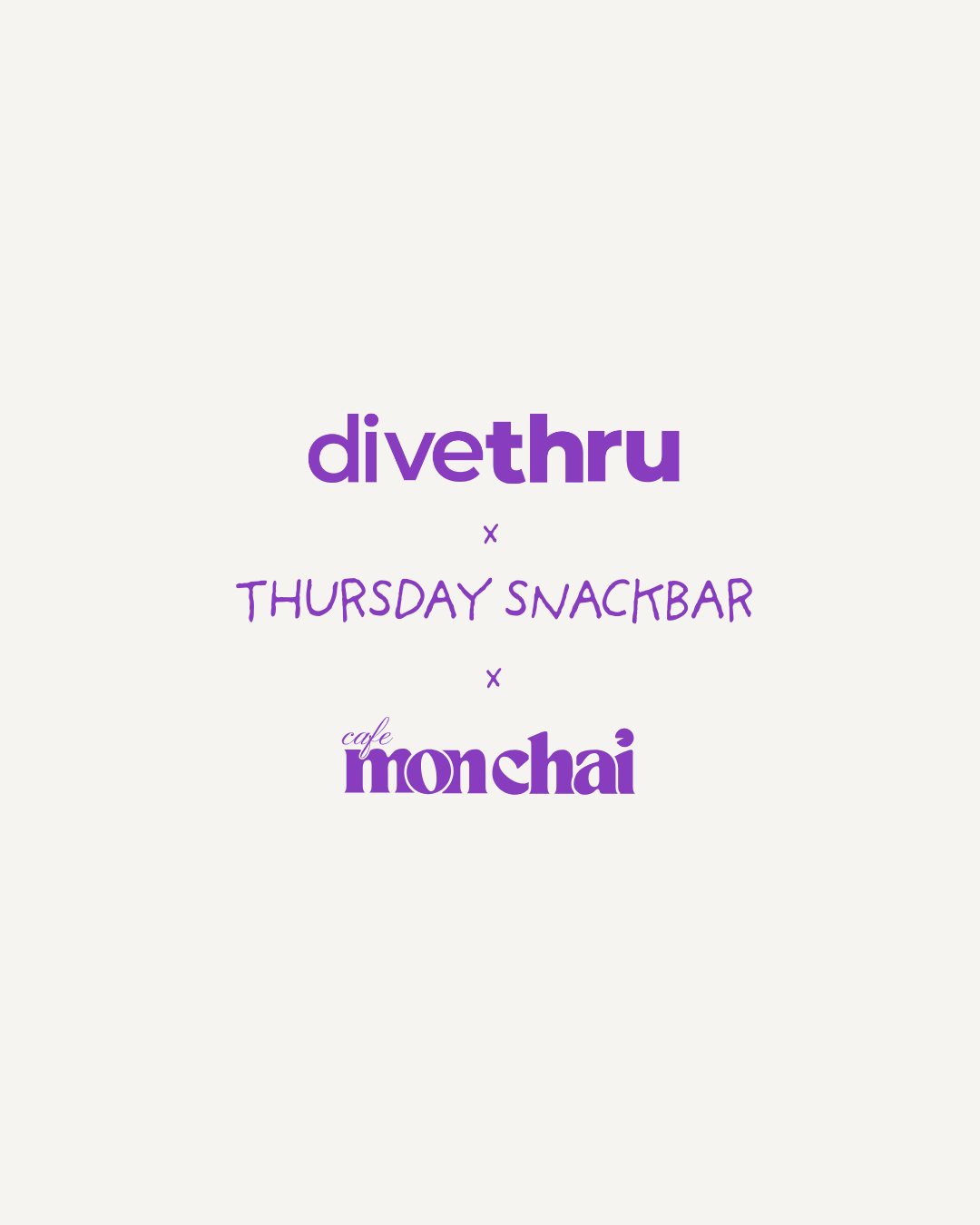 Snacks & Feelings with DiveThru & Cafe Mon Chai