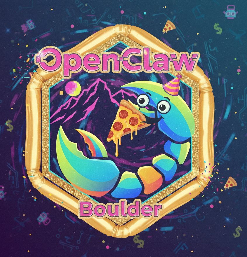 OpenClaw Boulder: Agentic Builders & Pizza - Part II