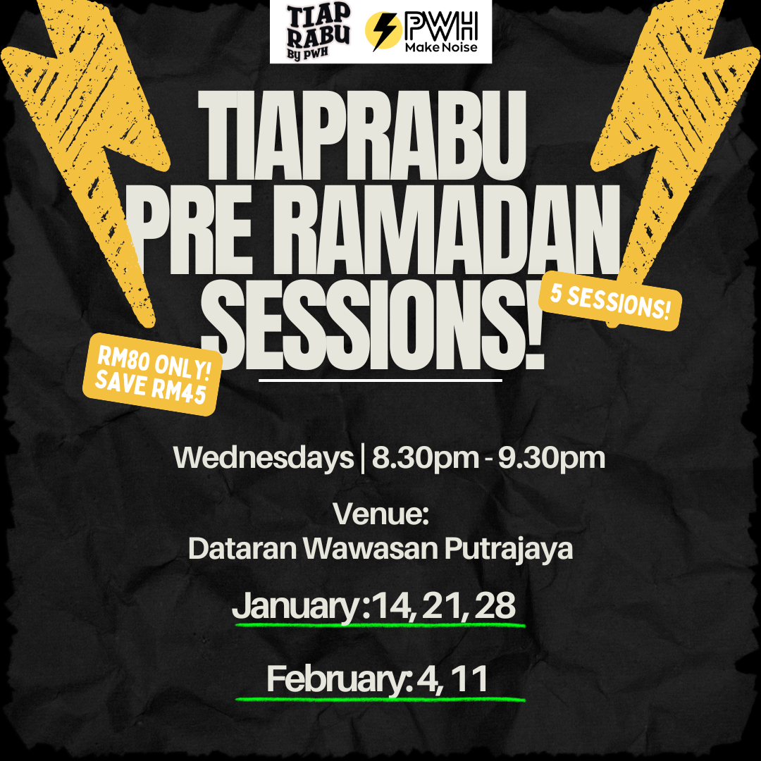 TIAPRABU : 5 Pre Ramadan Sessions