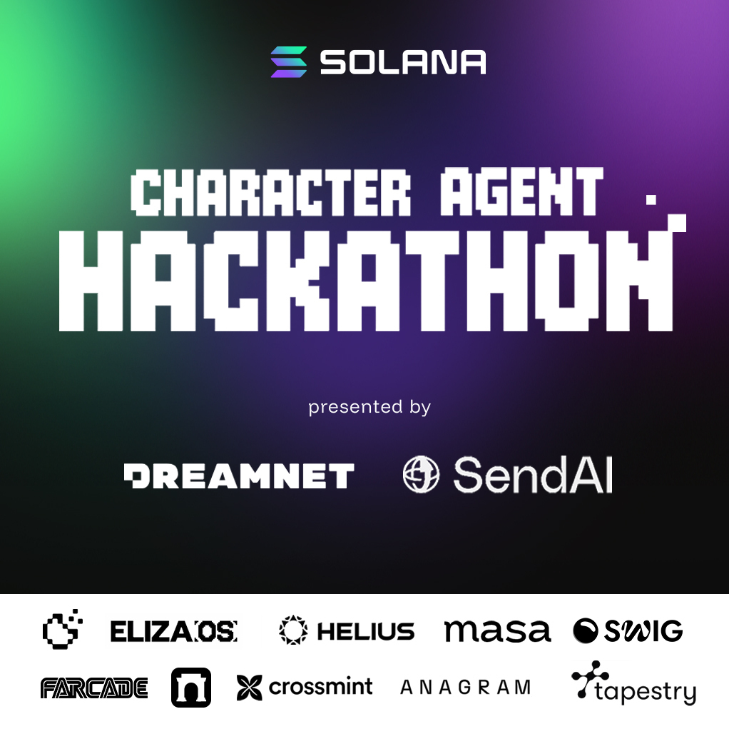 Character Agent Hackathon Kick-off @ Solana HQ · Luma