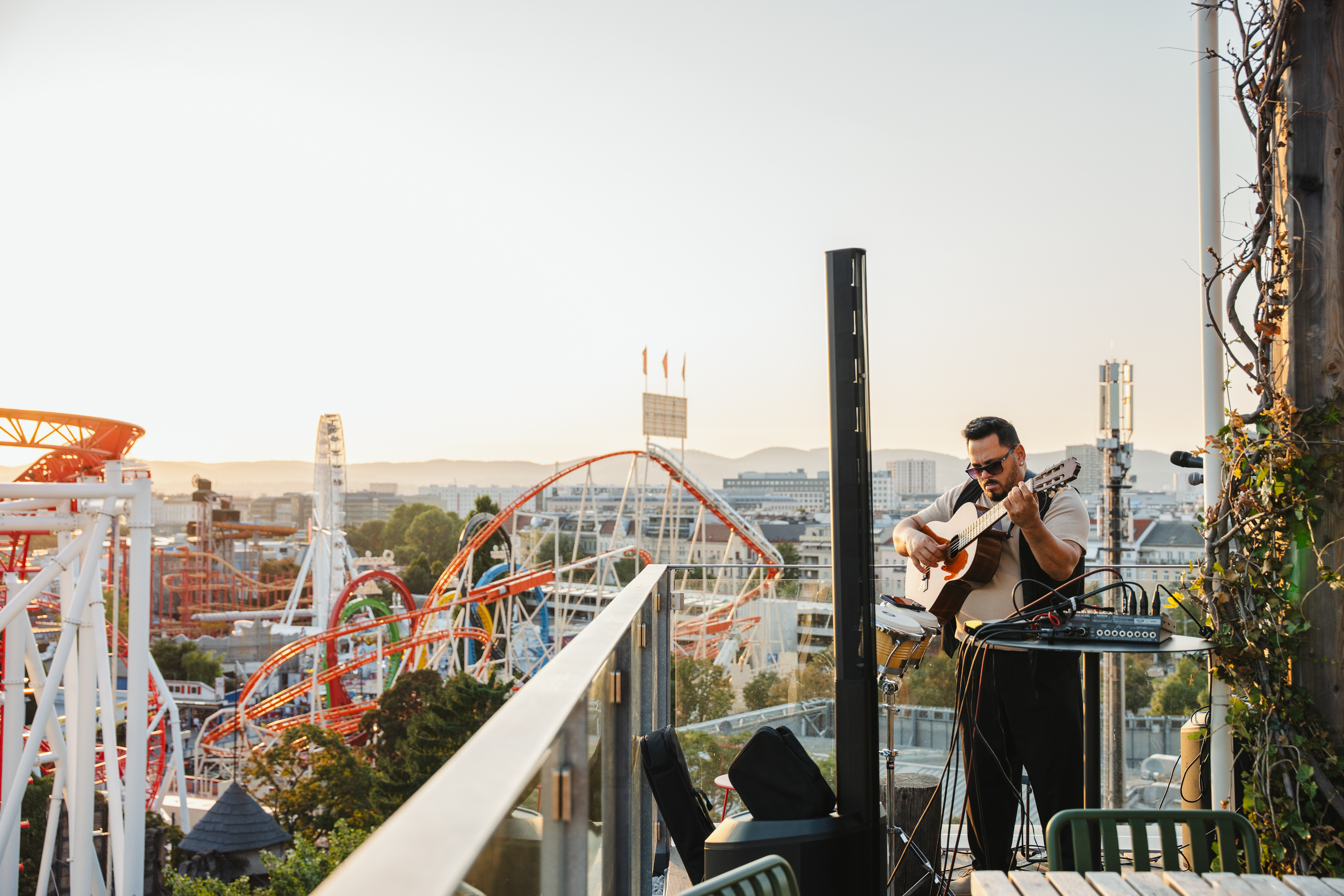 Rooftop Open Mic Night