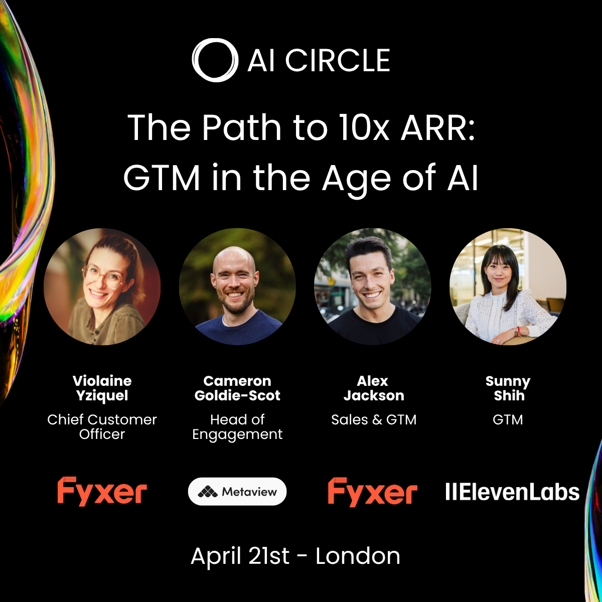 AI Circle presents: The Path to 10x ARR: GTM in the Age of AI