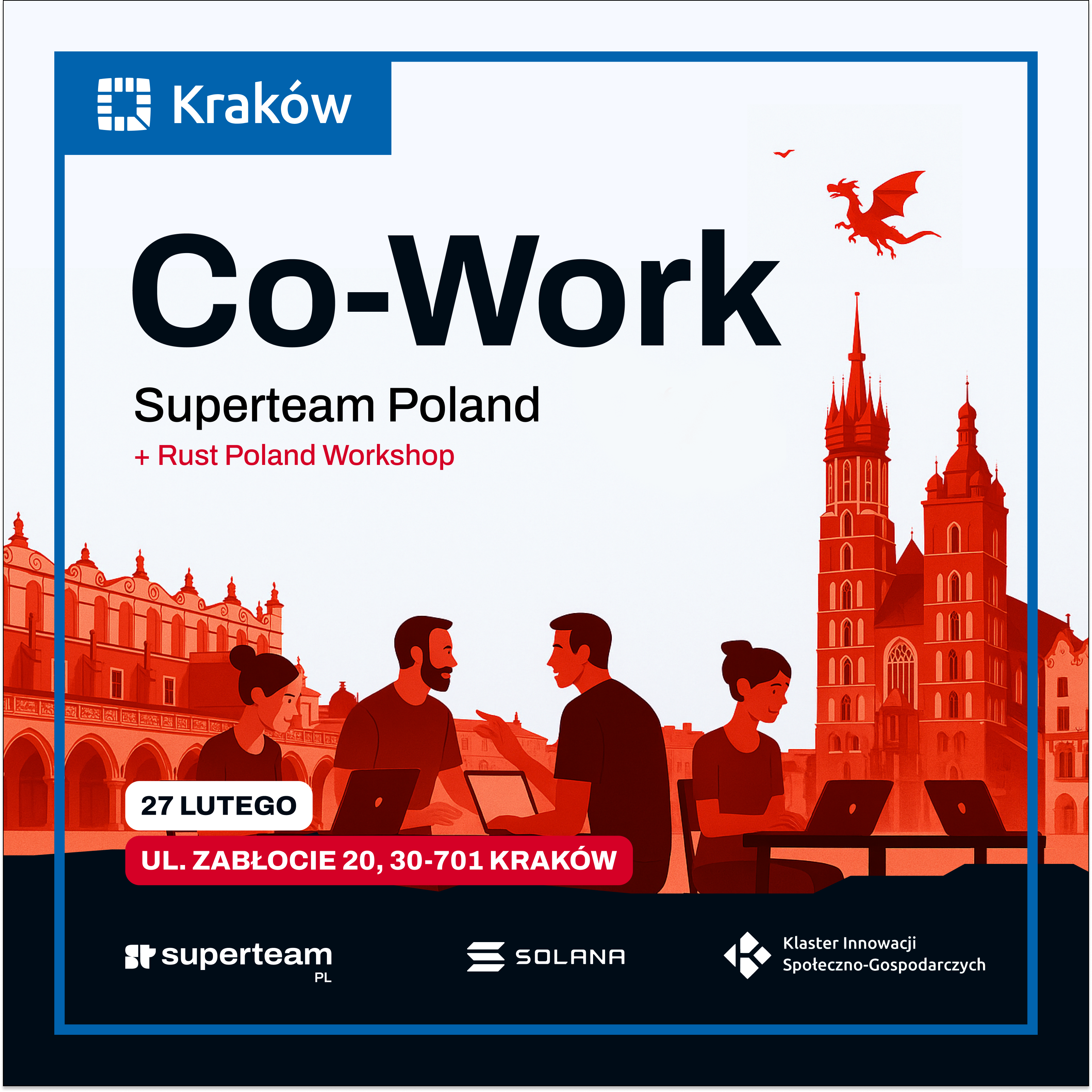 Superteam Poland × Rust Poland: Co-work & Workshops
