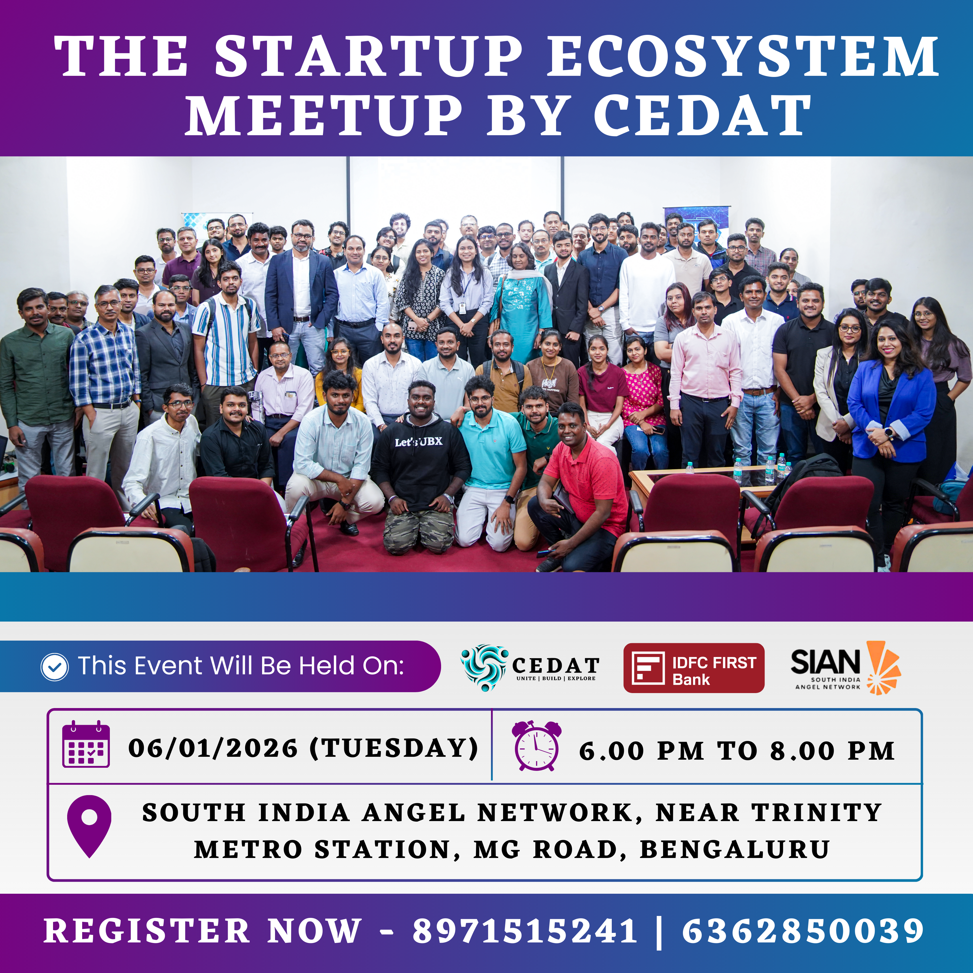The Startup Ecosystem Meetup by CEDAT
