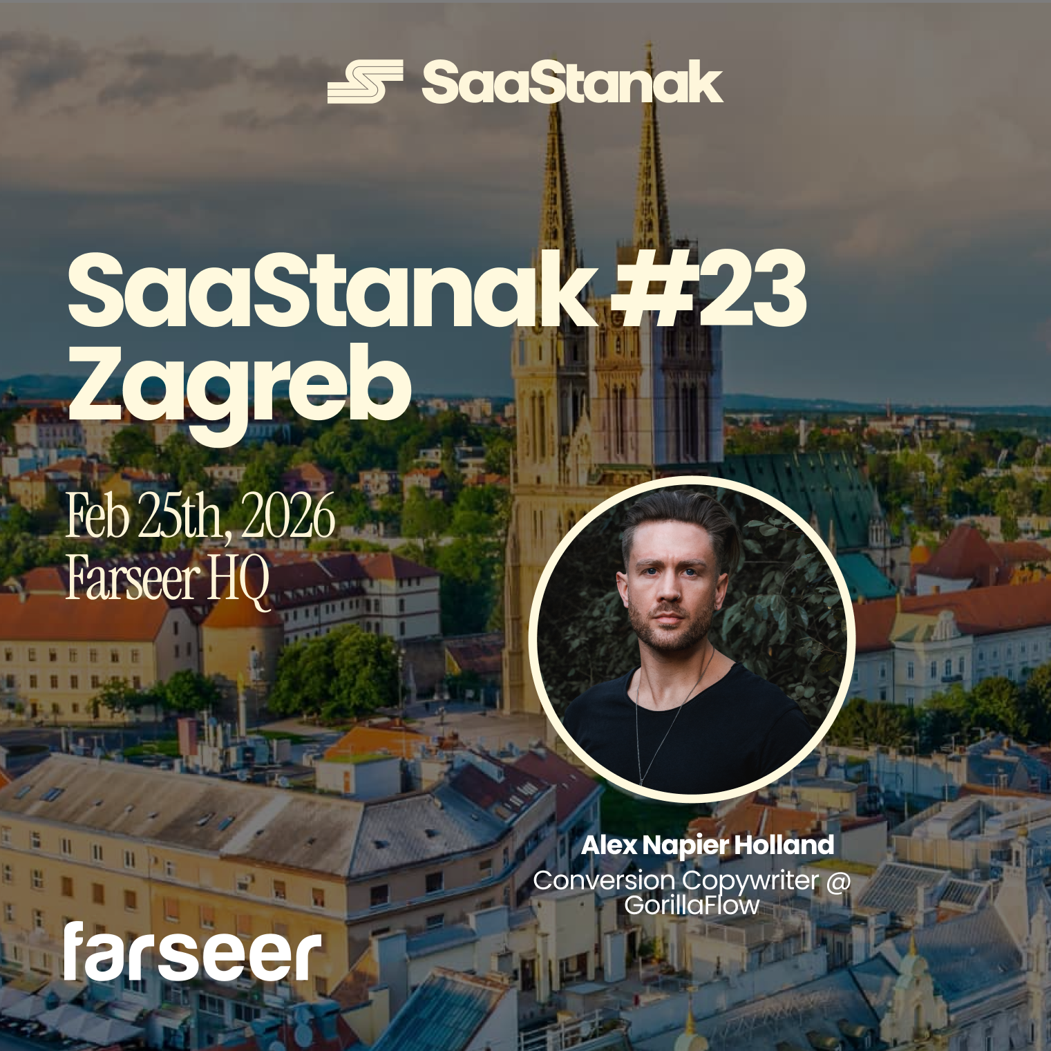 SaaStanak #23 Zagreb: How to plan and write a startup homepage in 2026 🇭🇷