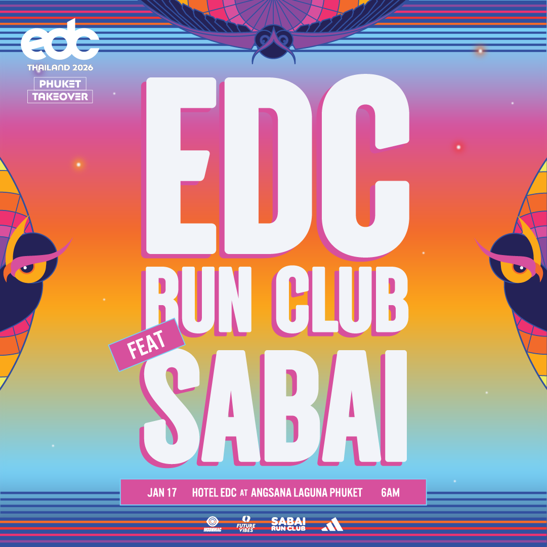 EDC Run Club ft. Sabai & adidas