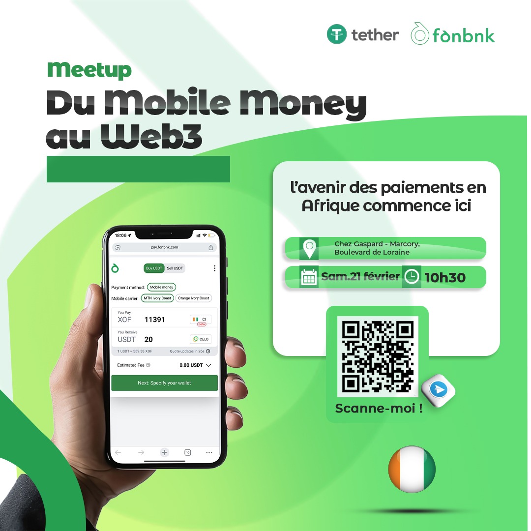 Fonbnk Meetup Côte dIvoire - Web3 & Mobile Money