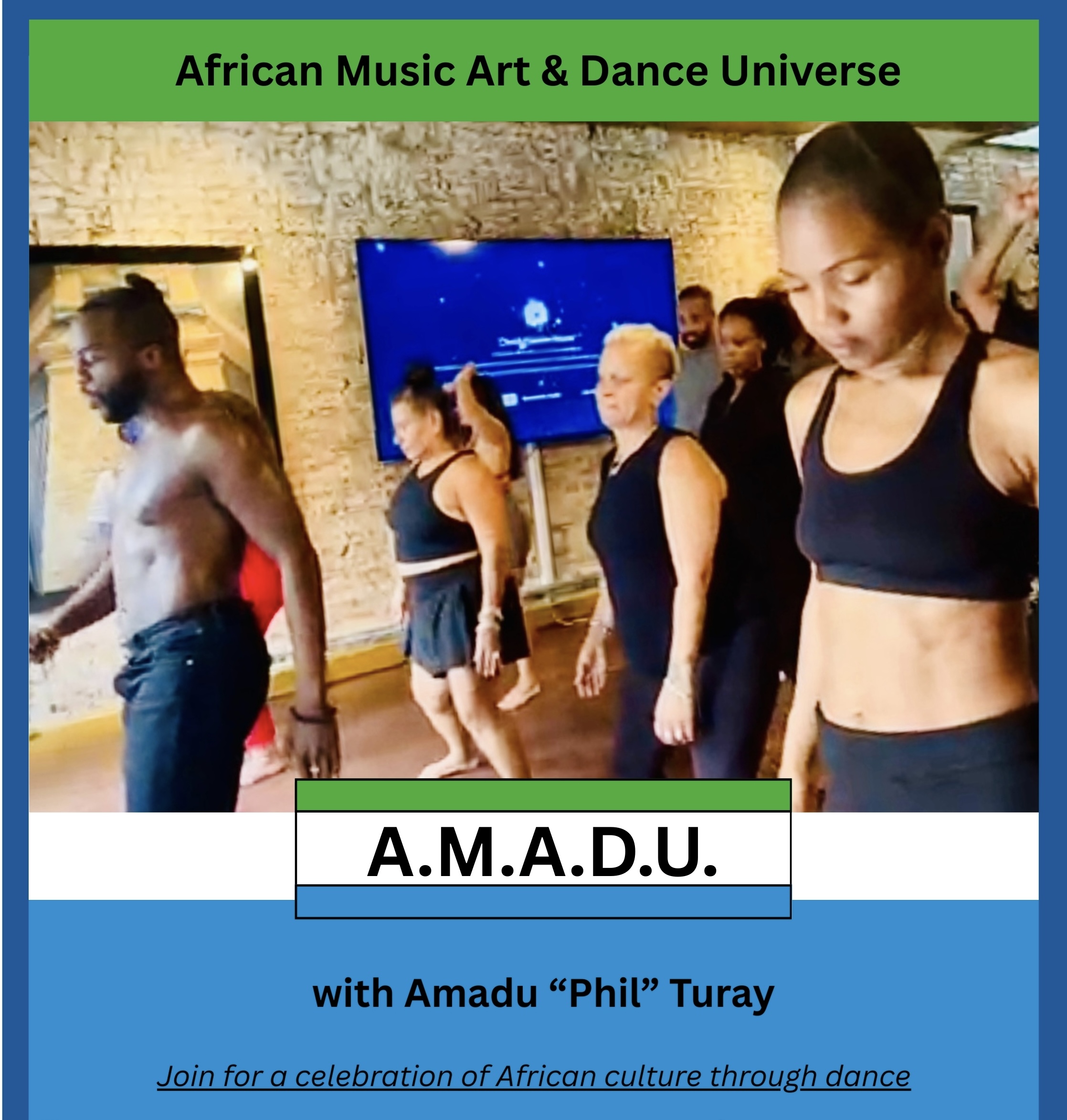Cover art for #A.M.A.D.U. – African Music, Art & Dance Universe with Amadu “Phil” Turay - ANGOLA — 274 Lenox Ave