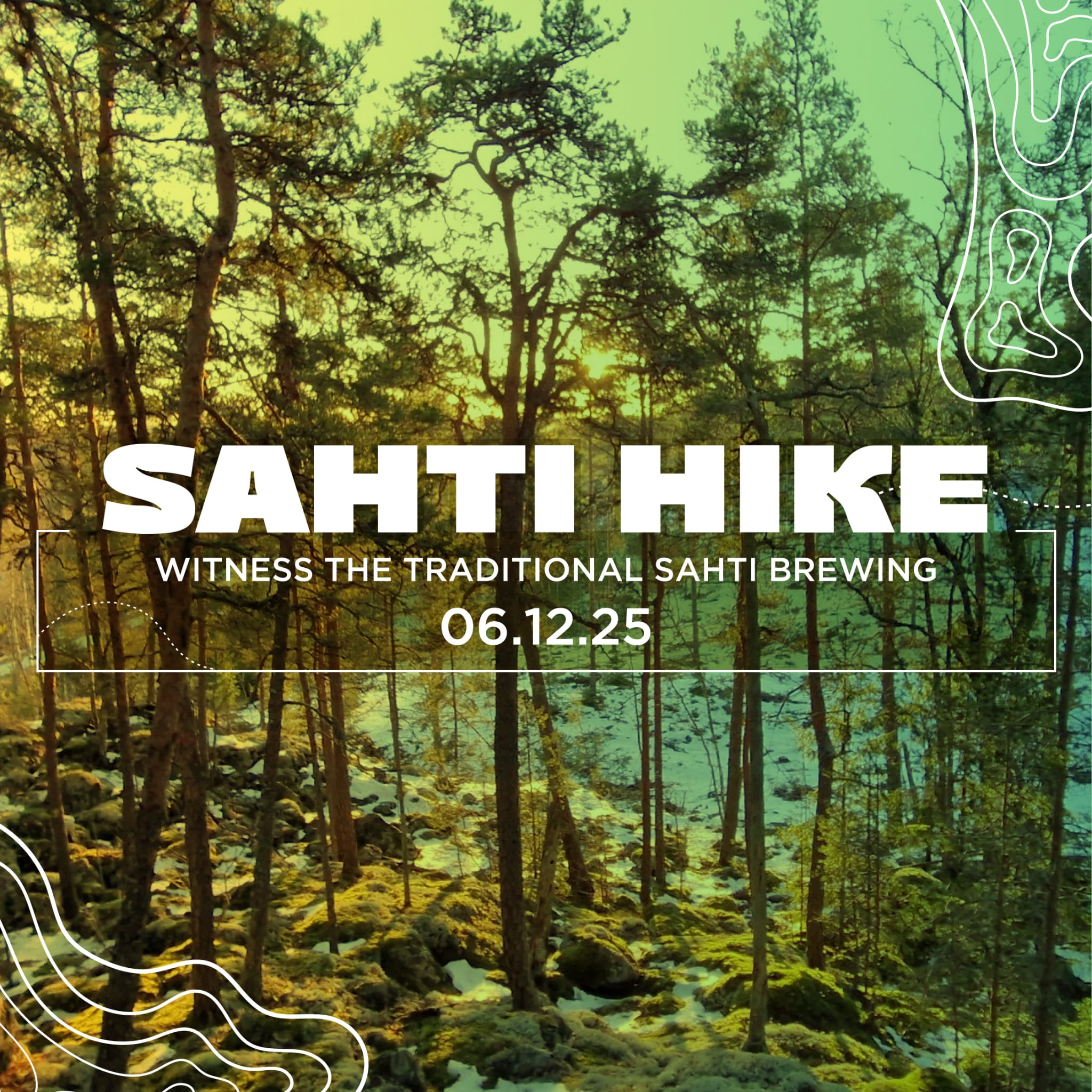 Sahti Hike 26 🍺 | 20km Journey Through Nuuksio to Witness Traditional Finnish Beer Brewing