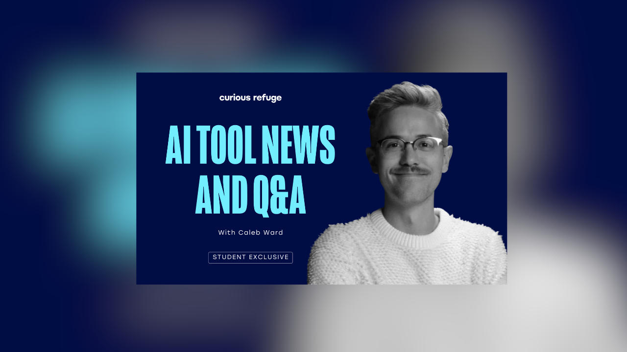 Refuge Curieux : Actualités sur les outils d'IA + Q&R avec Adam Nieri
