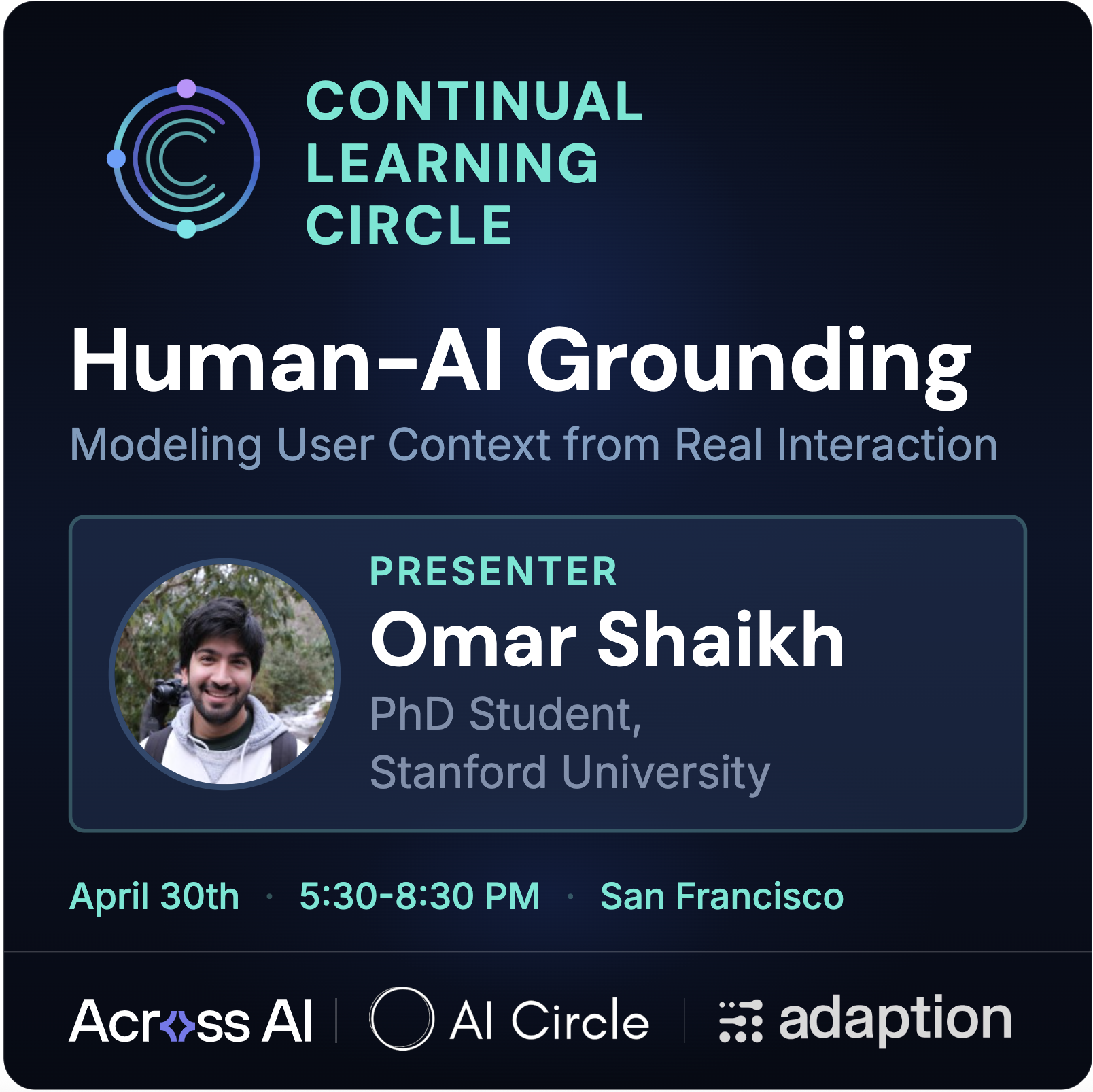 Continual Learning Circle Meetup & Dinner