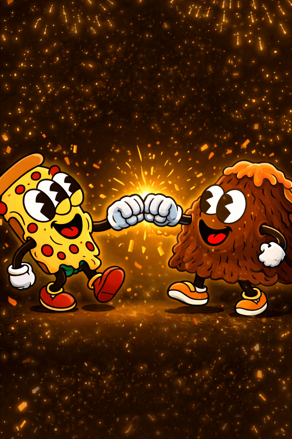 🍕🌋 Meetup Volcánico de fin de año