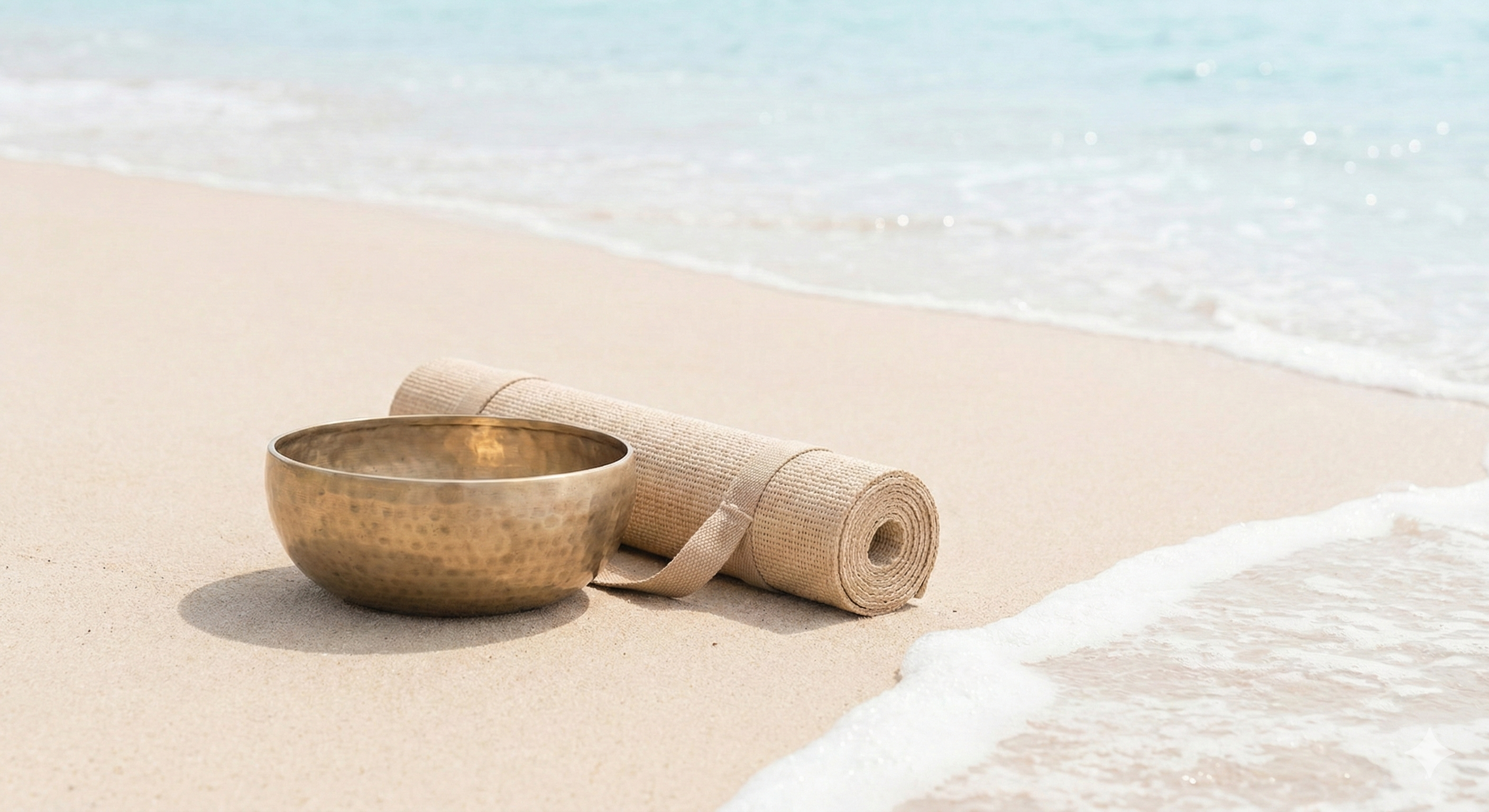 Meditación frente al mar