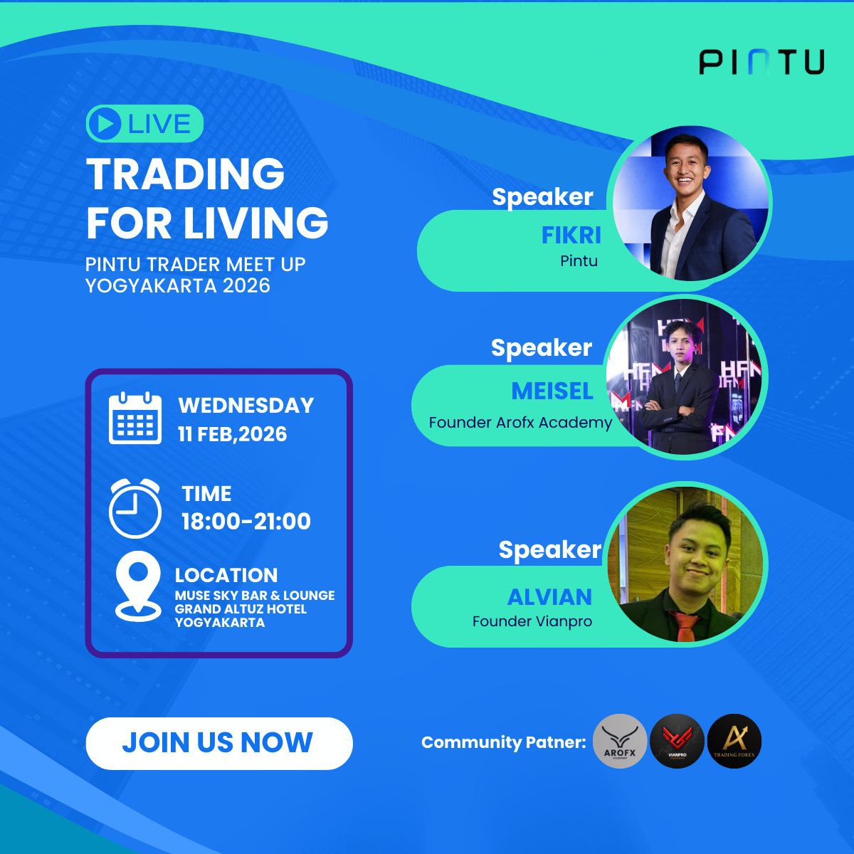 Trader Meet up Yogyakarta 2026
