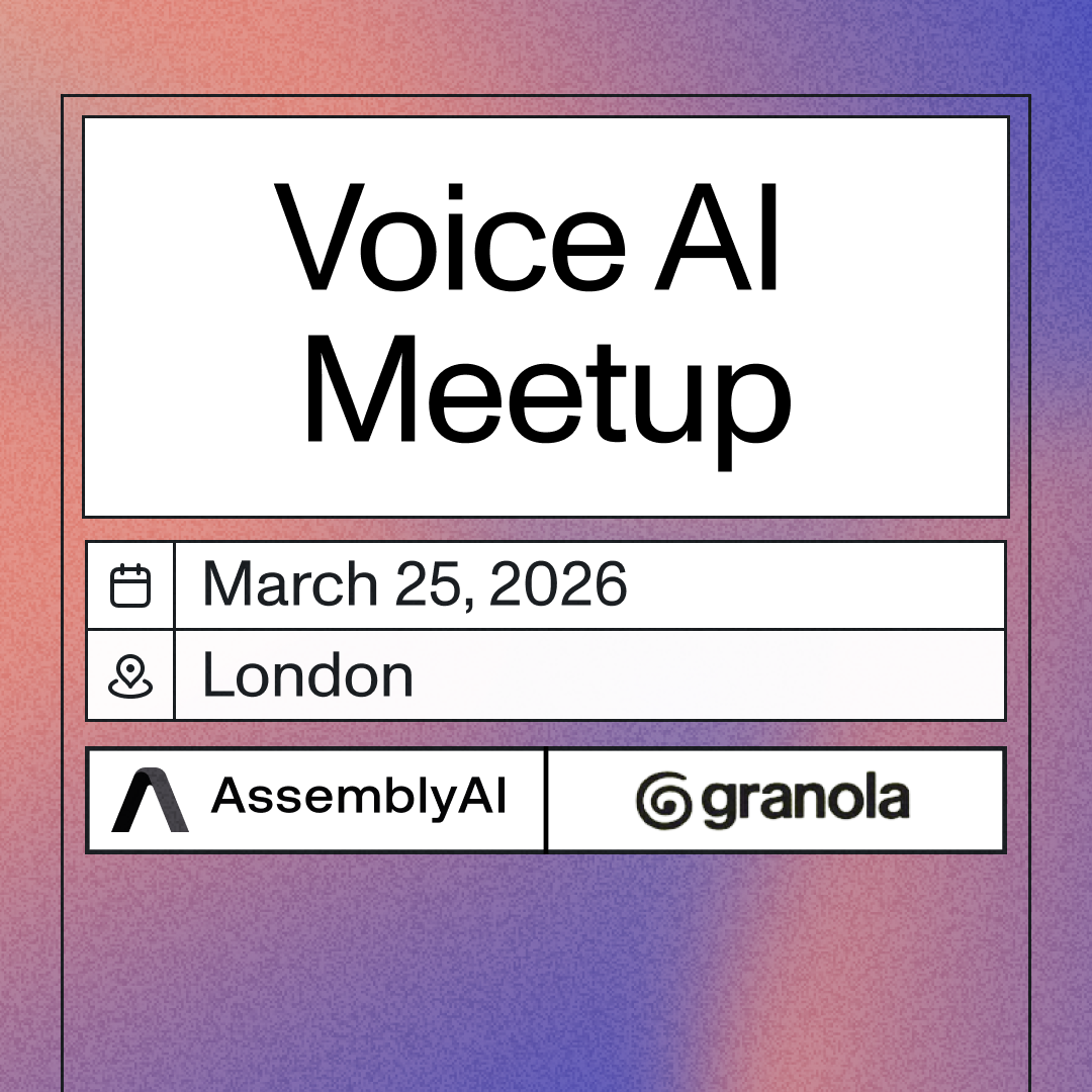 London Voice AI Meetup