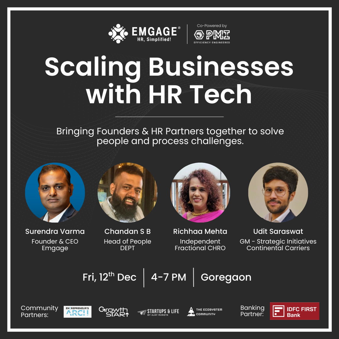 Scaling Businesses with HRTech - Mumbai Edition