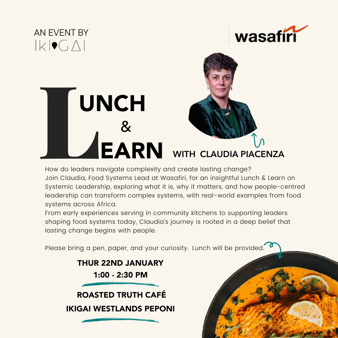 Lunch & Learn with Claudia Piacenza