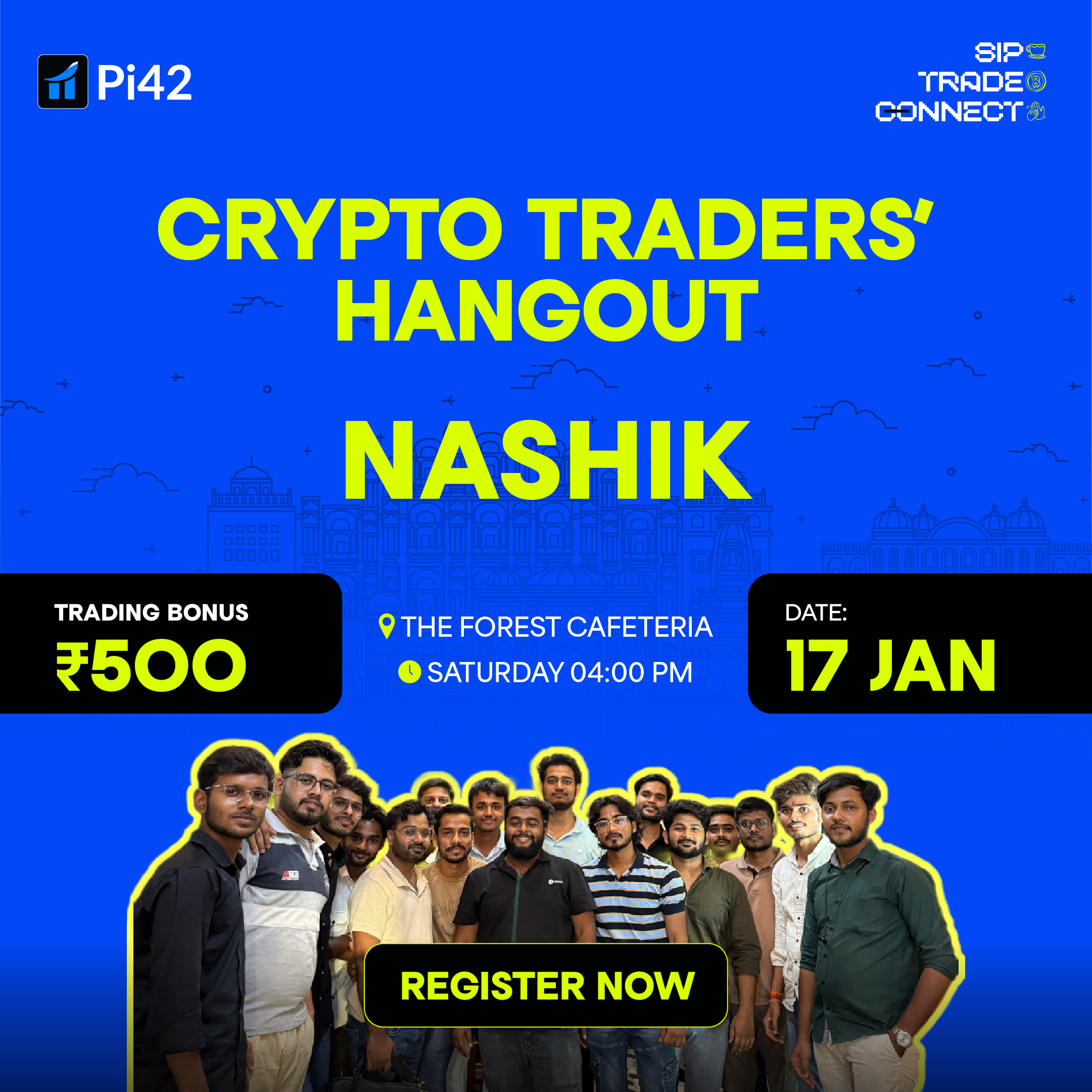 Pi42 Crypto Traders’ Hangout - Nashik