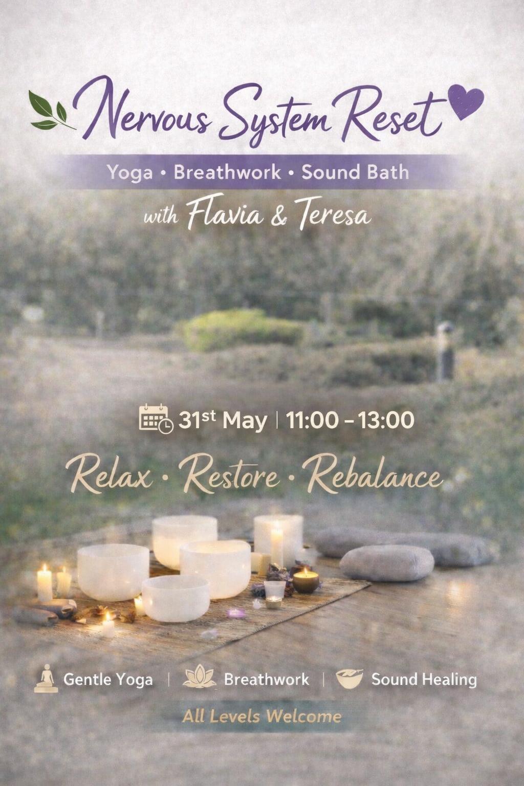 Cover art for #Nervous System Reset: Yoga,Breathwork & Sound — The Chislehurst Society