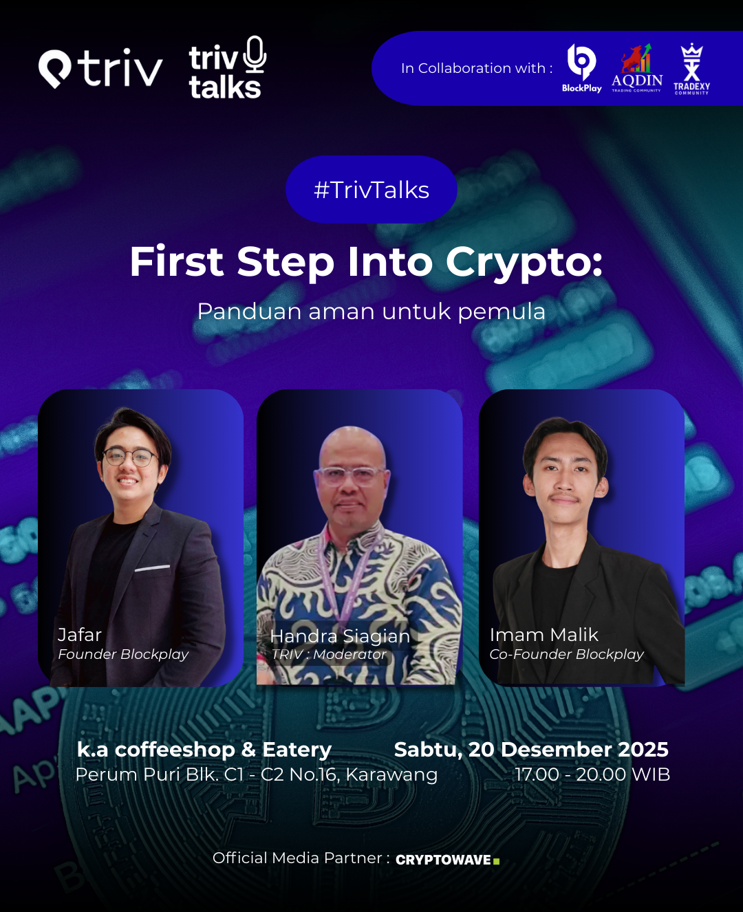 #Trivtalks : First Step Into Crypto: Panduan Aman untuk Pemula.