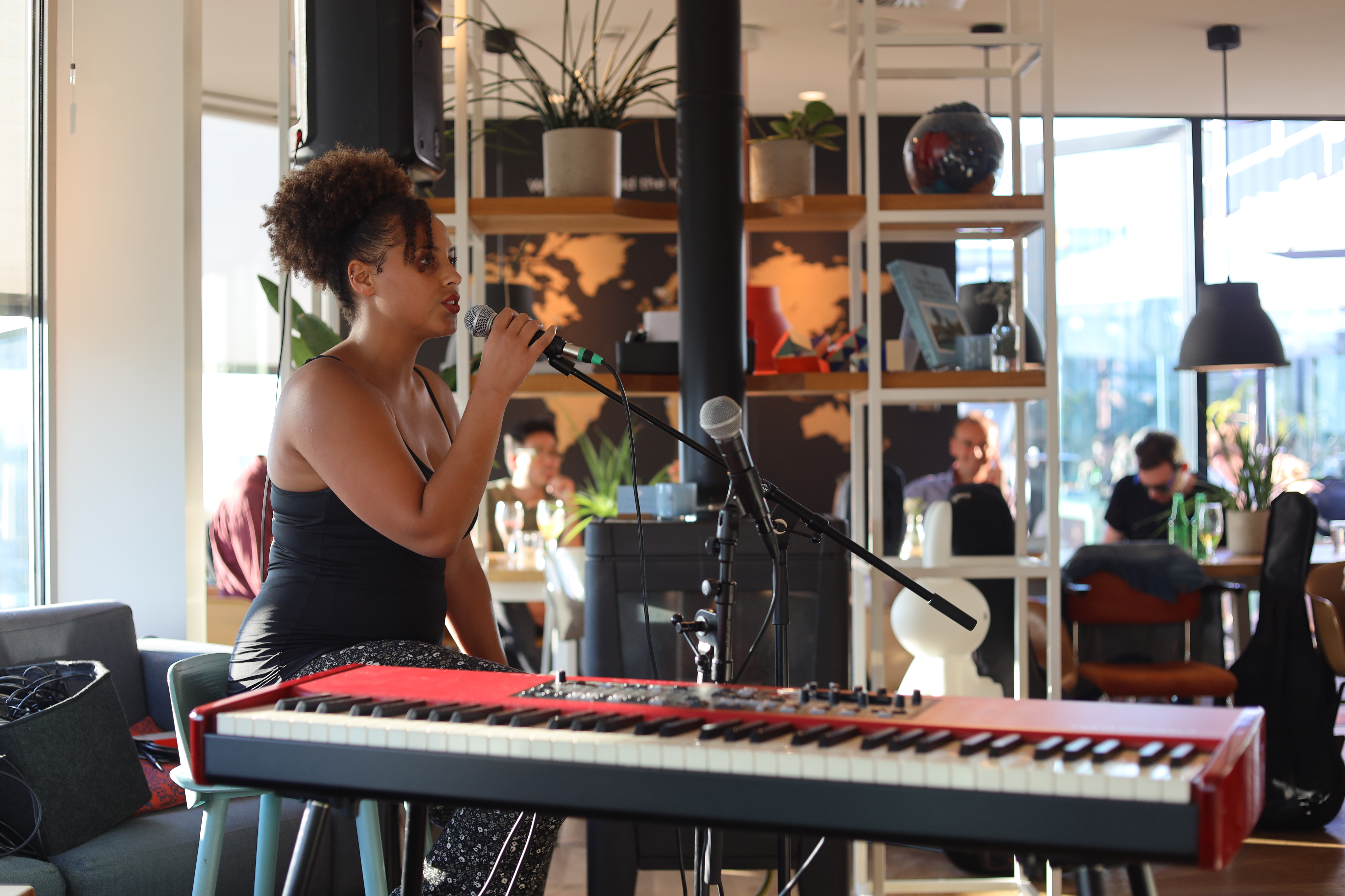 Rooftop Open Mic Night