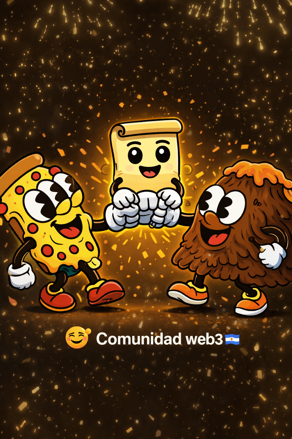 🍕🌋 Meetup Volcánico de fin de año