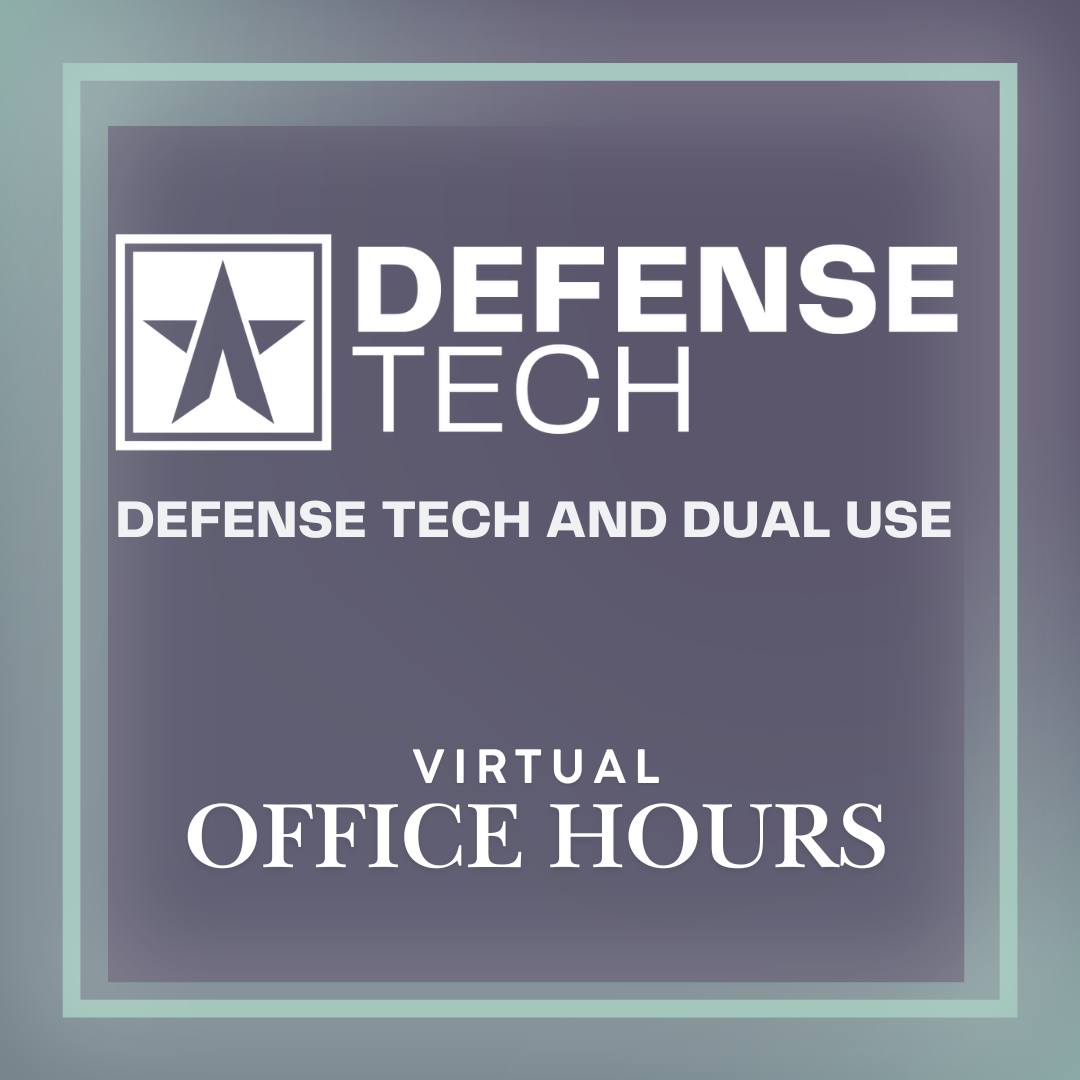 Defense Tech Office Hours
