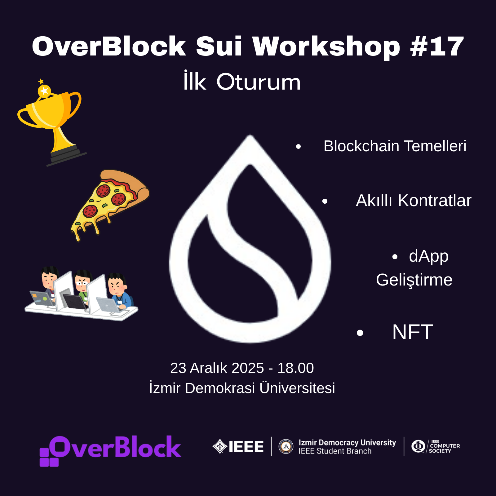 OverBlock Sui Workshop #17 - İlk Oturum