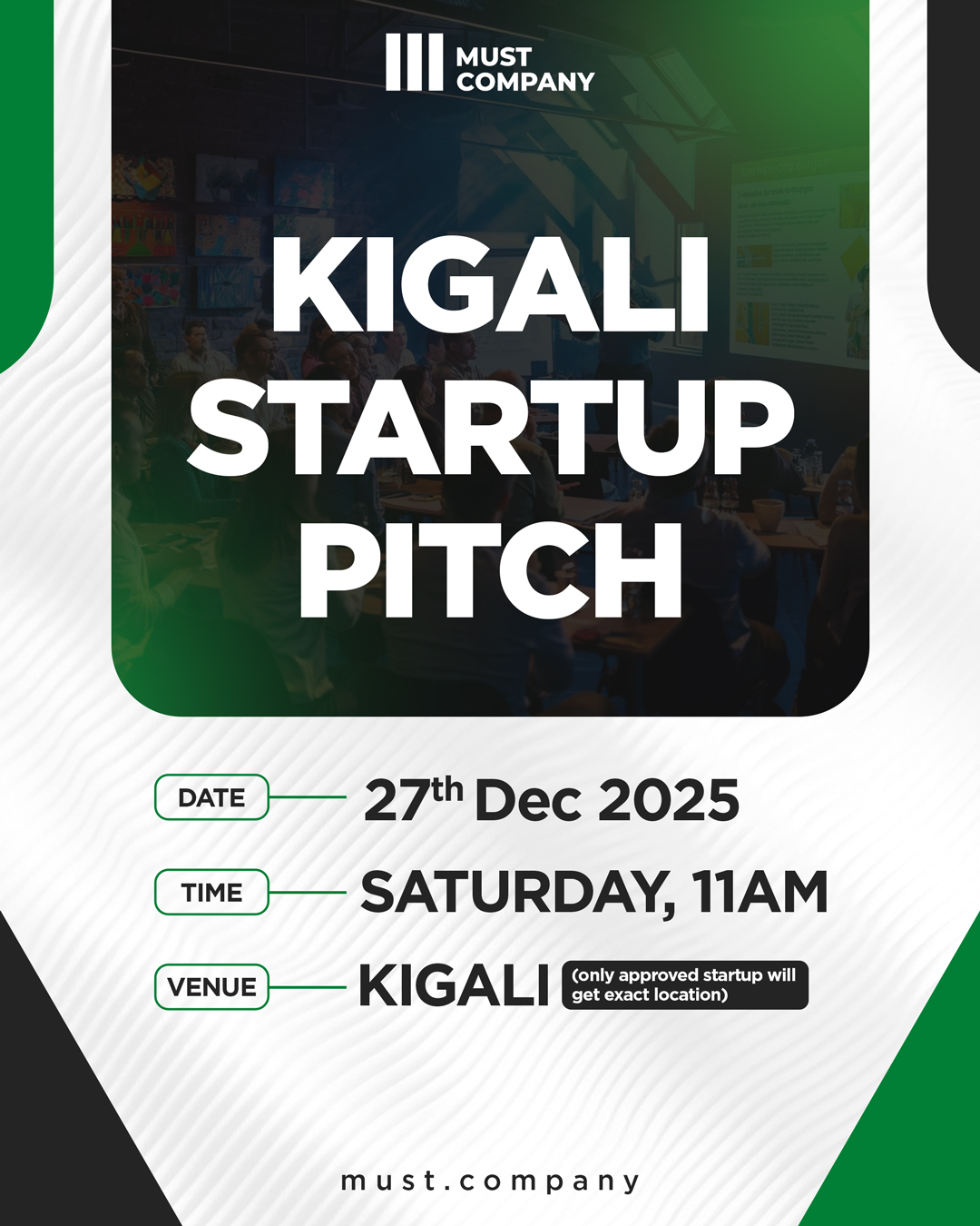 Kigali Startups’ Pitch
