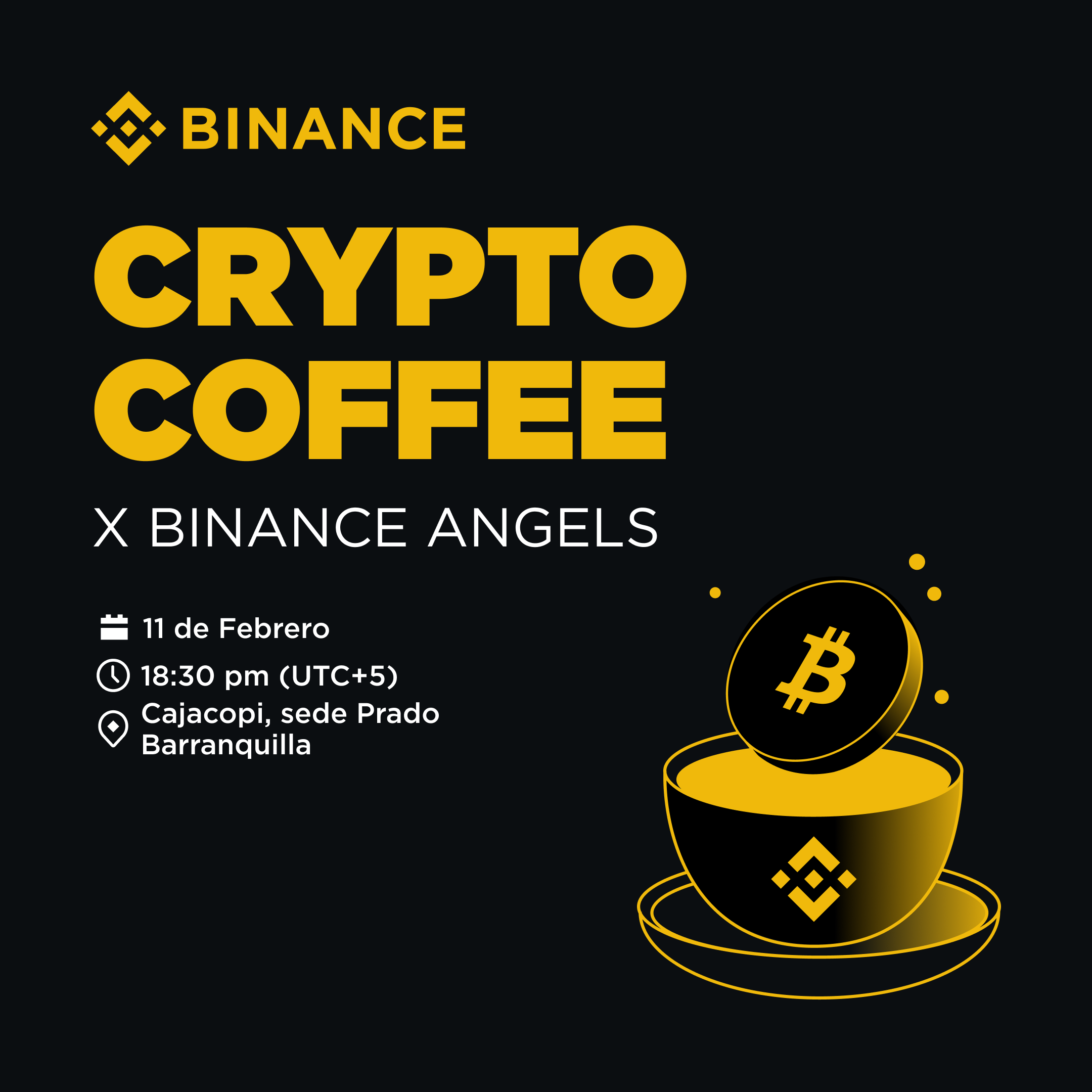Crypto Coffee x Binance Angels - Barranquilla