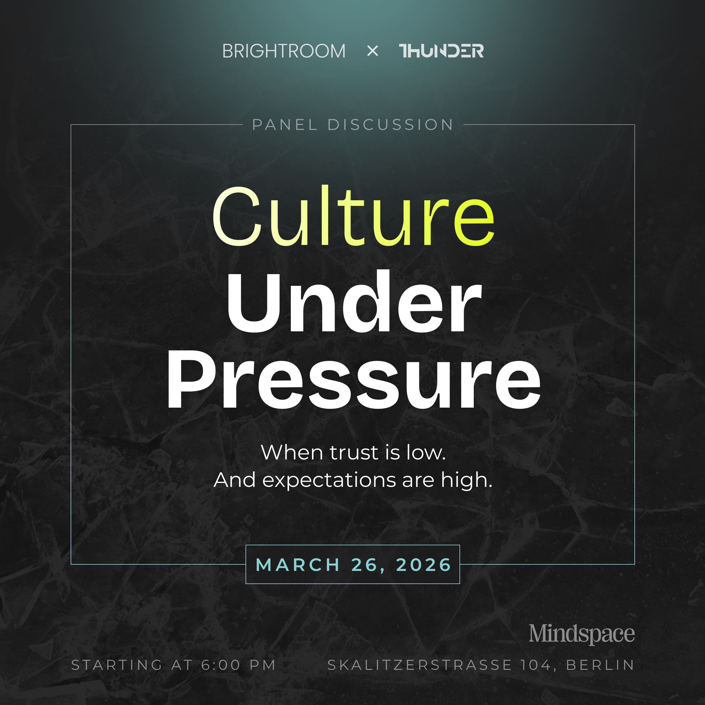Culture Under Pressure