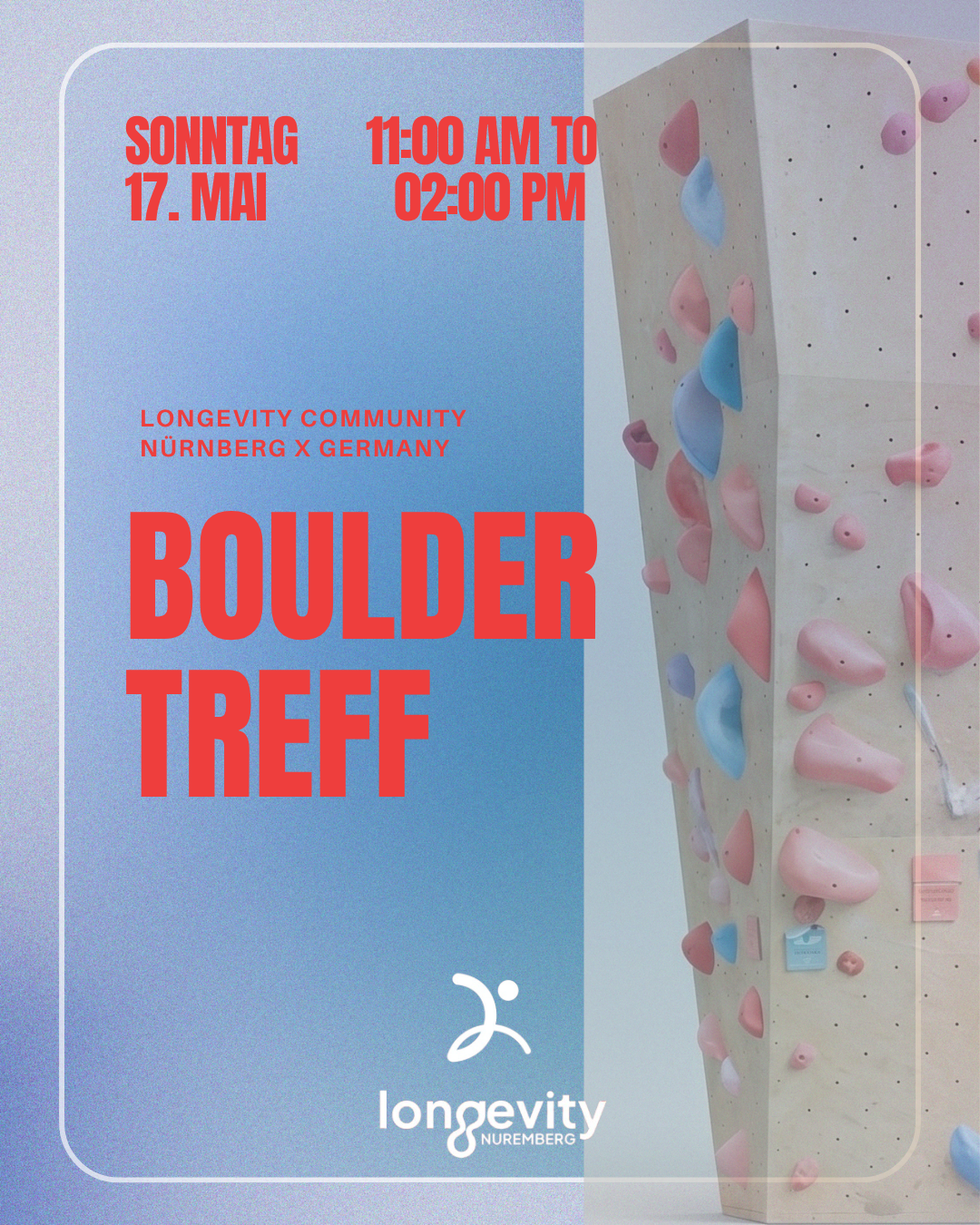 Boulder Treff Longevity Club Nürnberg