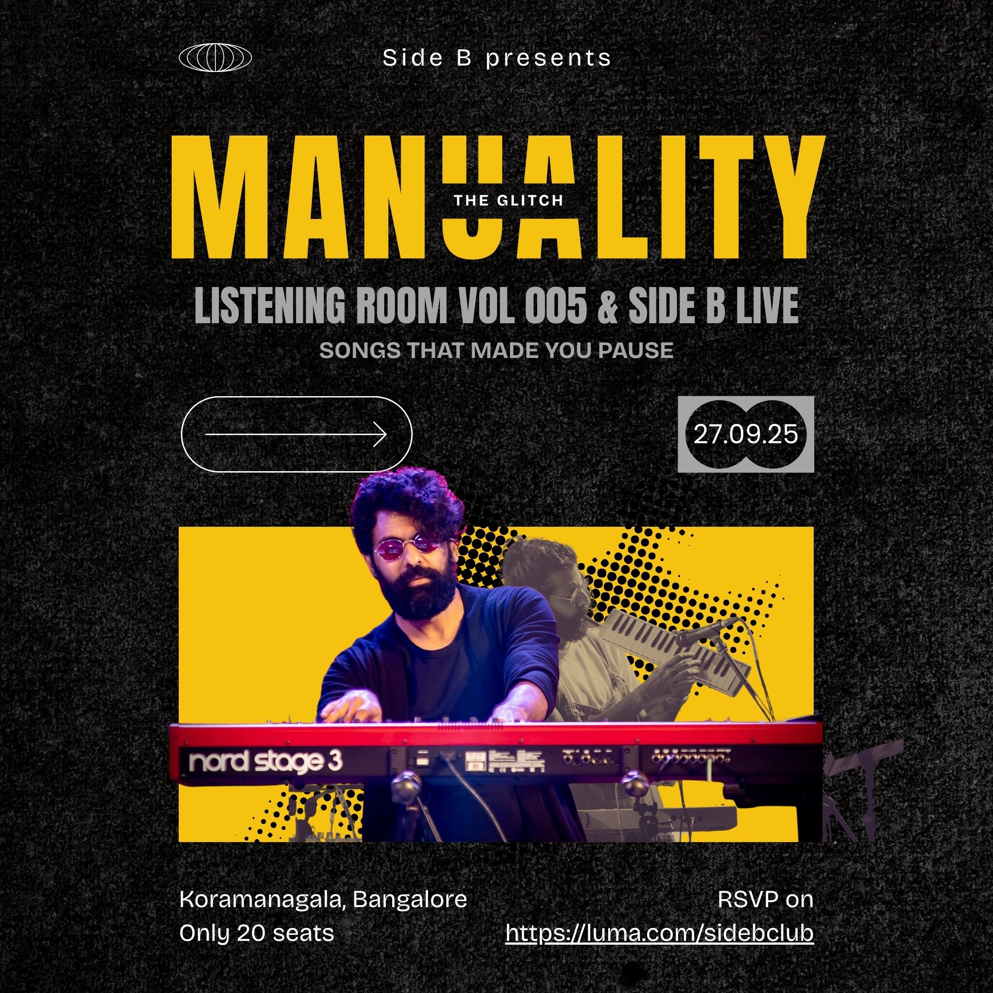 Side B Listening Room × Manuality | Songs that made you PAUSE