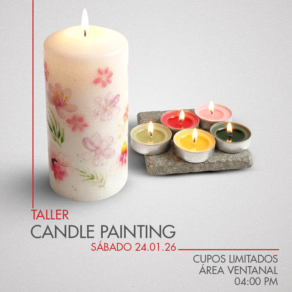 Taller Candle Painting