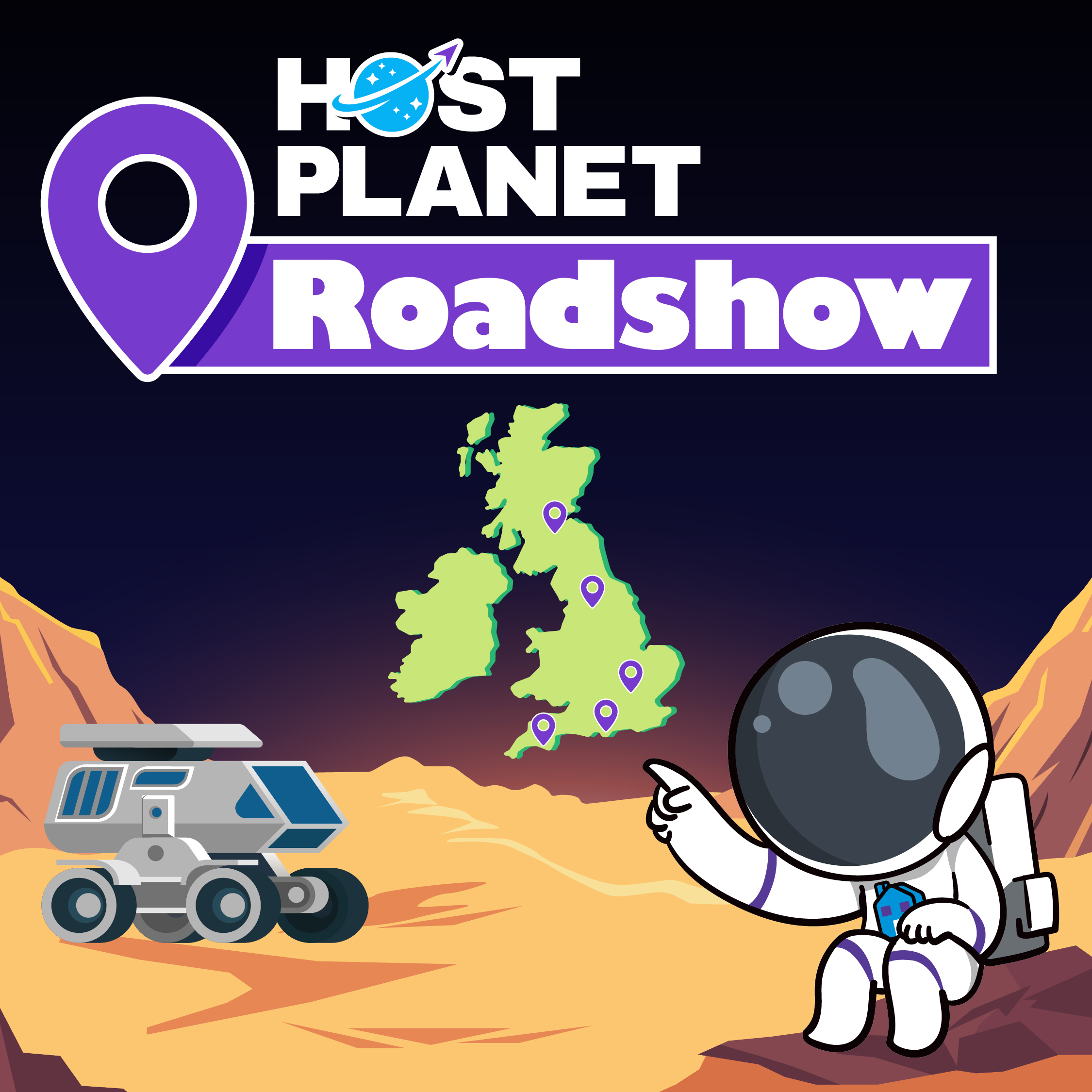 Host Planet Roadshow – Edinburgh