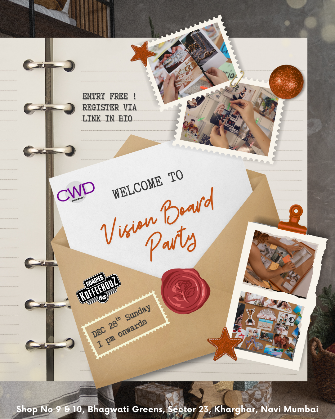 VISION BOARD PARTY
